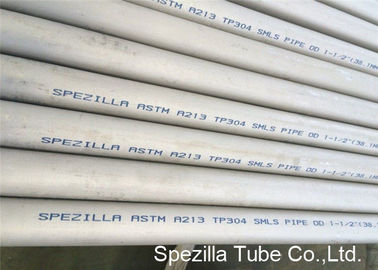 TP304 Austenitic Large Diameter Stainless Steel Pipe EN 10216 5 TC1 10X1.0 MM
