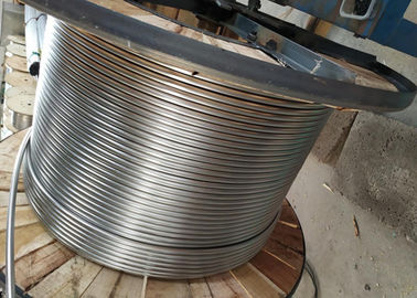 Kaynaklı 316 paslanmaz çelik bobin ASTM A249 TP304 / 304L Parlak Tavlı